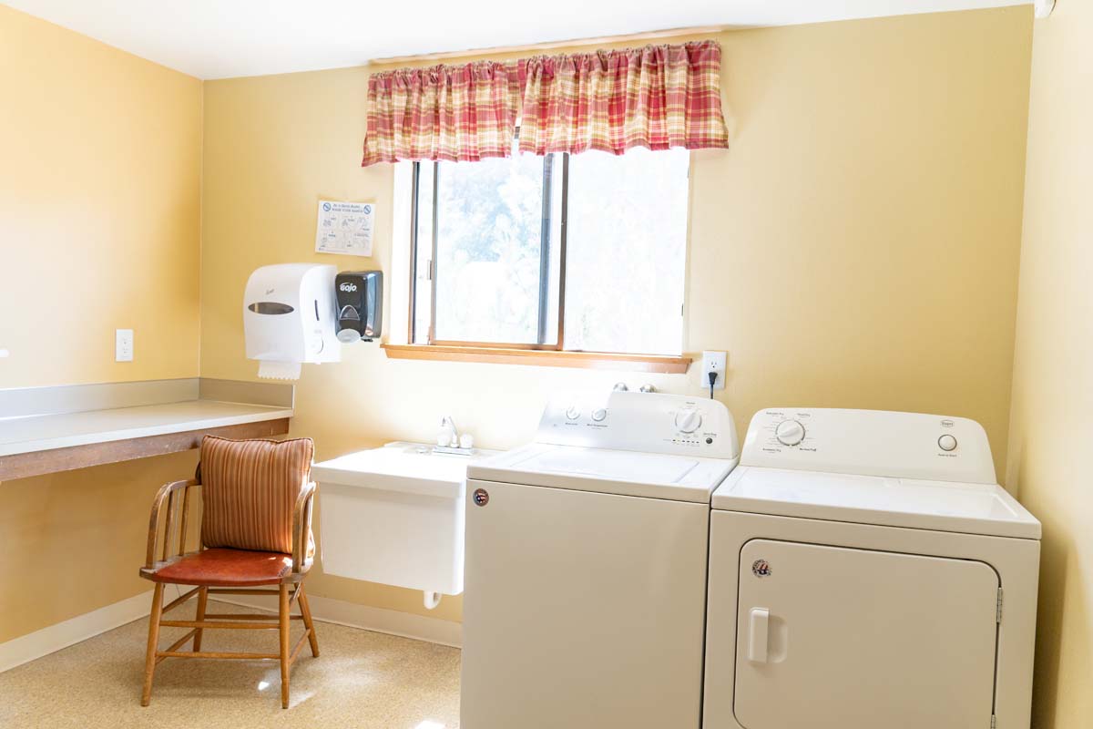 Independent Senior Living Laundry Room